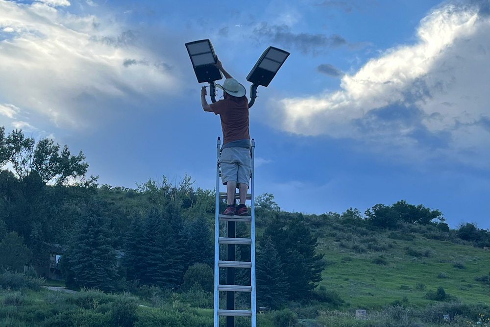 install-1 Sport Tile Installation and Finishing Touches